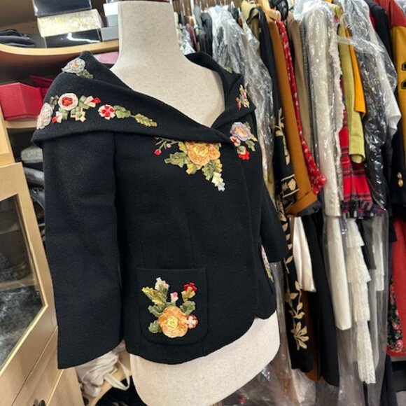 Moschino Cheap and Chic Size 40 Black Jacket - Picture 6 of 9